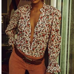 Free People Meant To Be Blouse in Vintage Combo